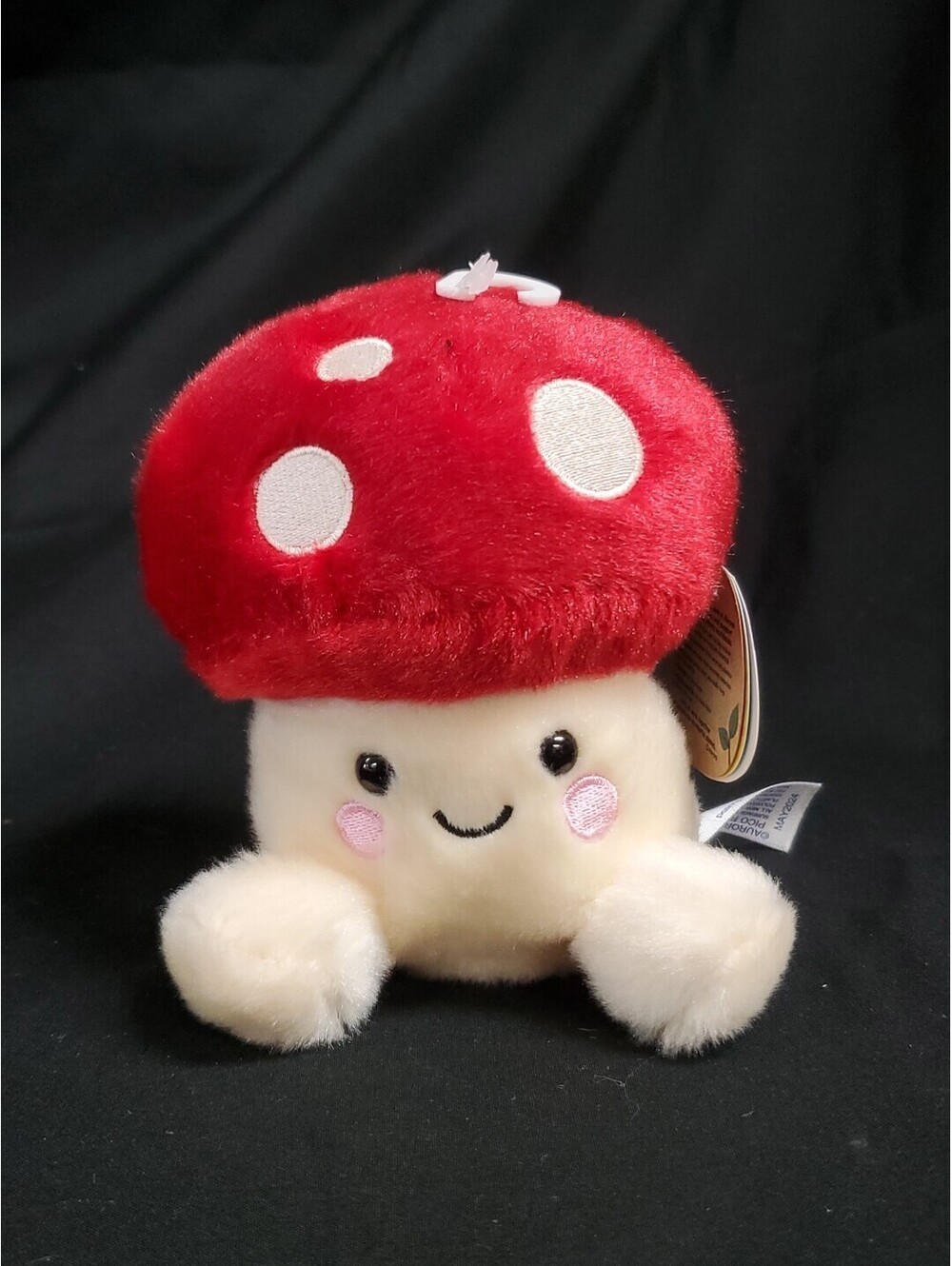 Aurora World Plush - Palm Pals  AMANITA MUSHROOM (5 inch) New Stuffed Animal NEW